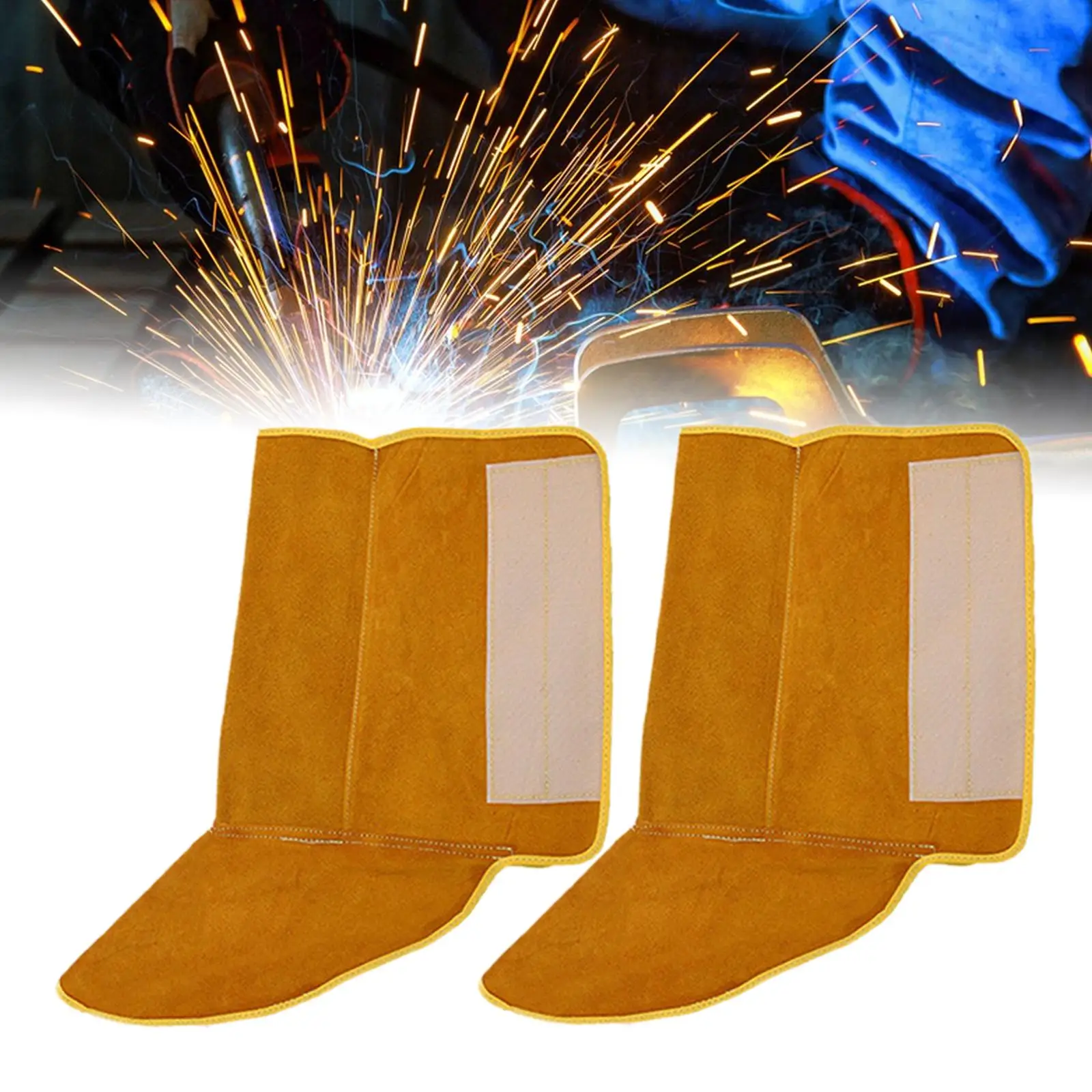 Welded Foot Covers Fireproof Personal Protective Equipment Heat Resistant