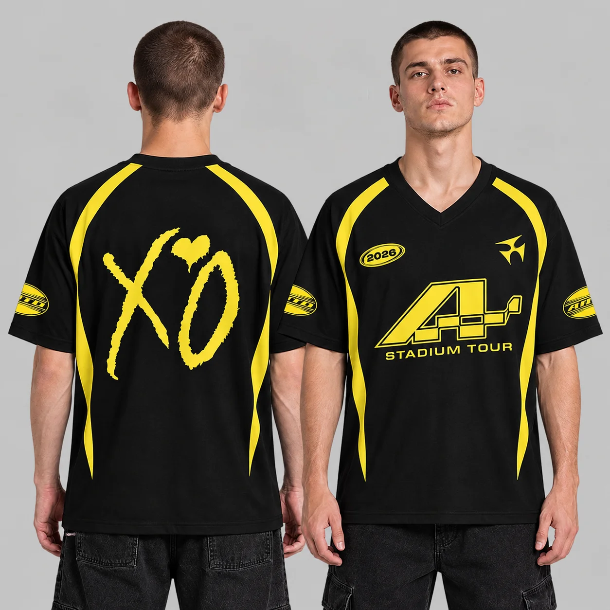 The Weeknd After Hours Til Dawn 2026 Stadium Tour Japan Tokyo Merch Jersey Casual Breathable Top Unisex Quick-dry Polo T-shirt