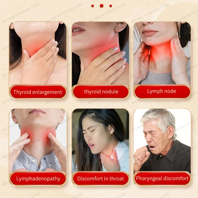 Thai Thyroid Ointment Soothes Thyroid Discomfort Thyroid Difficult Nodule Lymphatic Discomfort External Health Care Ointment