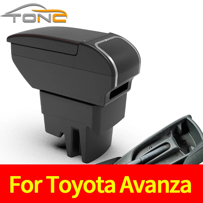 

For Toyota Avanza Armrest For TOYOTA AVANZA 2016 Car Armrest box Interior special Retrofit parts Accessories Center Storage box
