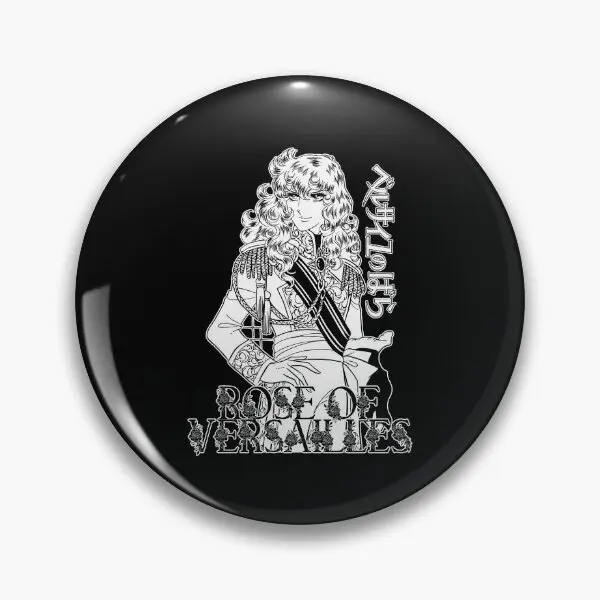 Oscar Francois De Jarjayes  Soft Button Pin Brooch Jewelry Badge Fashion Decor Lover Cute Lapel Pin Funny Hat Gift Collar Metal