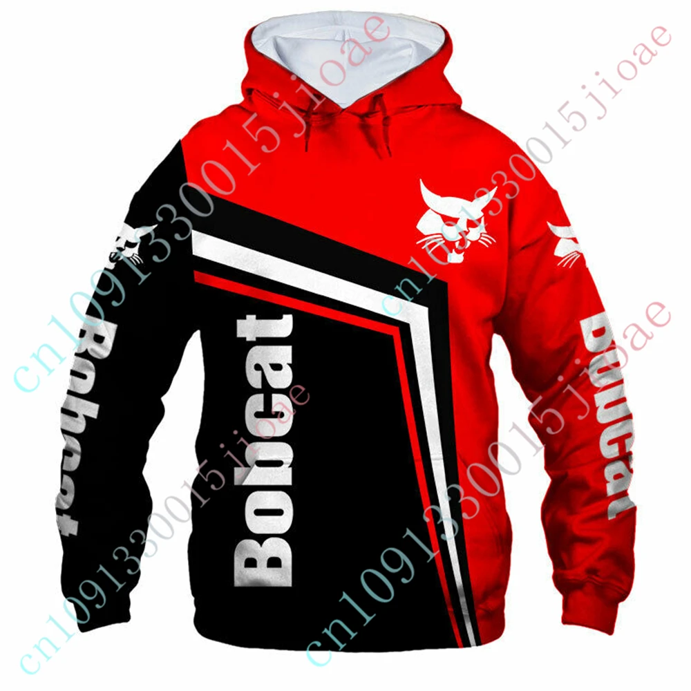 

Bobcat Clothing Unisex Sweatshirt Harajuku Pullover Top Anime Hoodies For Men Women Casual Oversize Zip Hoodies Custom Logo