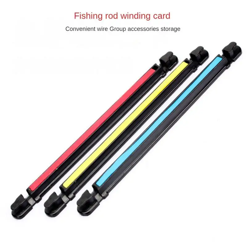 1/5PCS Abs Winding Plate Reusable Fishing Gear Accessories Winding Board Practical Fishing Rod Line Card Rod Universal