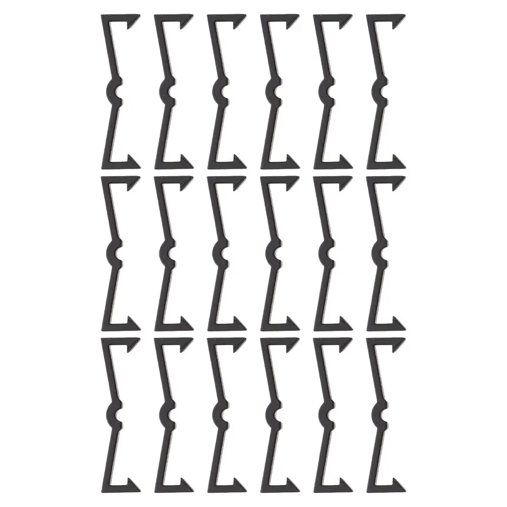

250 Pcs Hardware Hook Fixing Buckle Lock Pegboard Mounts Garage Hooks Perfboard Clips Plastic Locks Mounting Kit