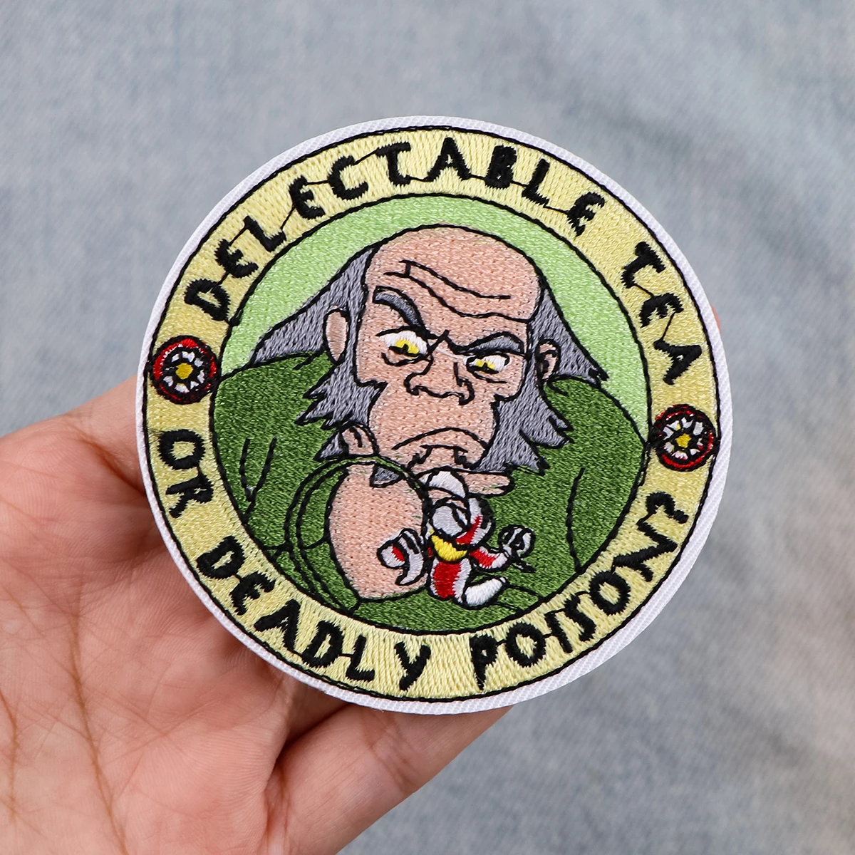 만화 애니메이션 자수 패치 의류용 열접착 패치 재킷용 바느질 DIY 스티커