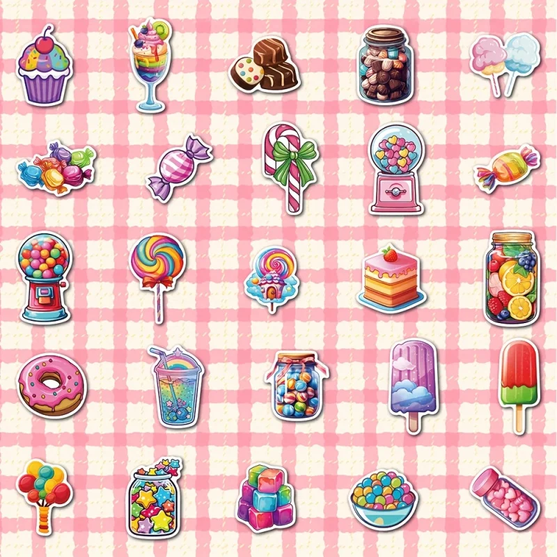 50pcs cartoon lingerie decorative stickers for laptop tablet refrigerator diary handbook cell phone case skateboard