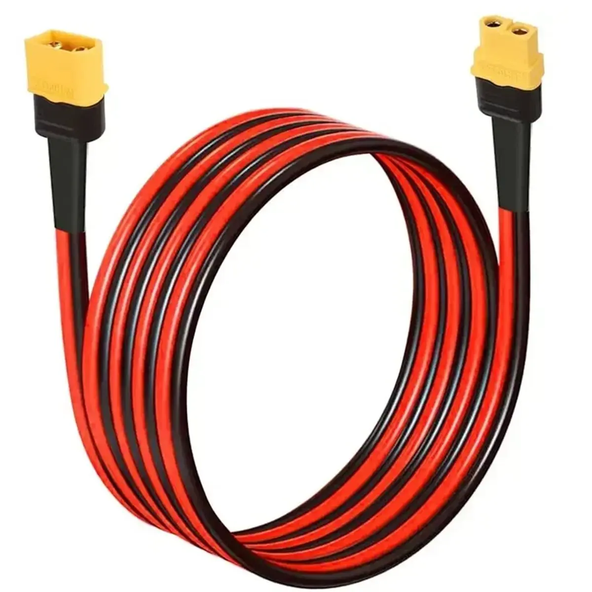a94z]-conector-de-bateria-paralelo-xt60h-12awg-macho-femea-cabo-de-extensao-dupla-de-1m-em-silicone-para-bateria-e-motor-rc