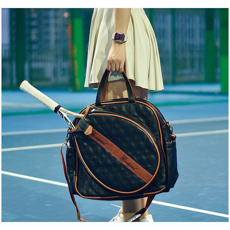 Unique Design Women Men Tennis Bag Adult Tennager Tenis Padel Squash Badminton Racket Tennis Shoulder Bag Youth Sports Tenis Bag