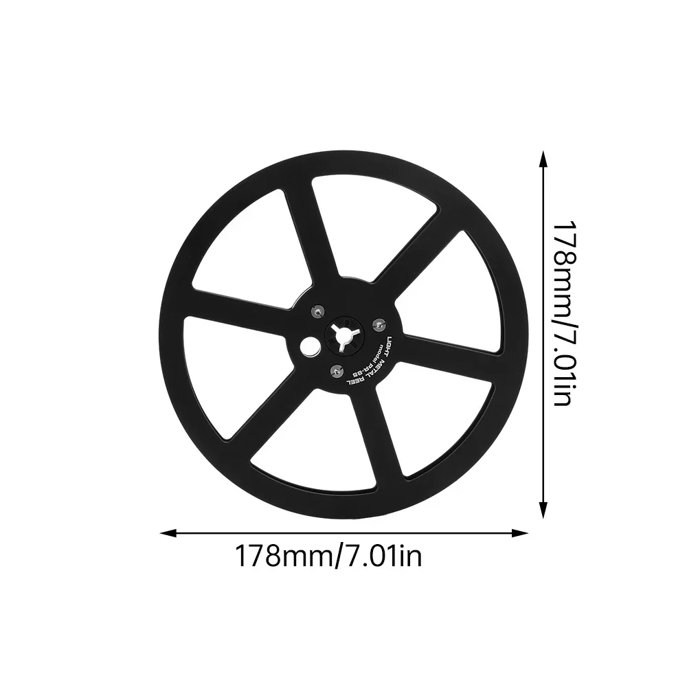 7-inch Light Metal Aluminum Disc Opener Parts Take Up Reels Opening Machine Parts Reel-To-Reel Recorders Accessory