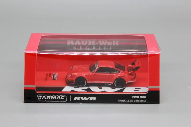 TW Tarmac Works 1:64  RWB 911 930 Diecast Model Car Kids Toys Gift