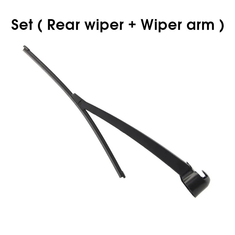 Car Rear Windscreen Wipers Arm Blade FOR VW Golf Mk5 Hatchback 10/2003-6/2009 Rear Wiper Arm & Blade 13 Inch