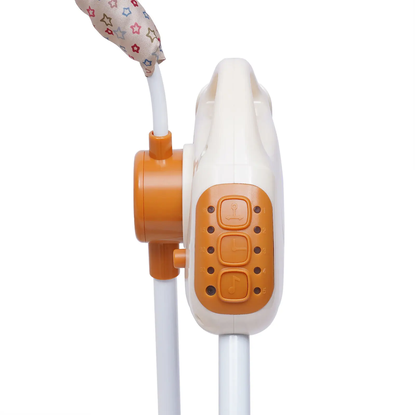 سرير أطفال كهربائي متأرجح أوتوماتيكي ، مهد مع سلة هزازة للنوم المريح ، سرير بجانب السرير لحديثي الولادة #4