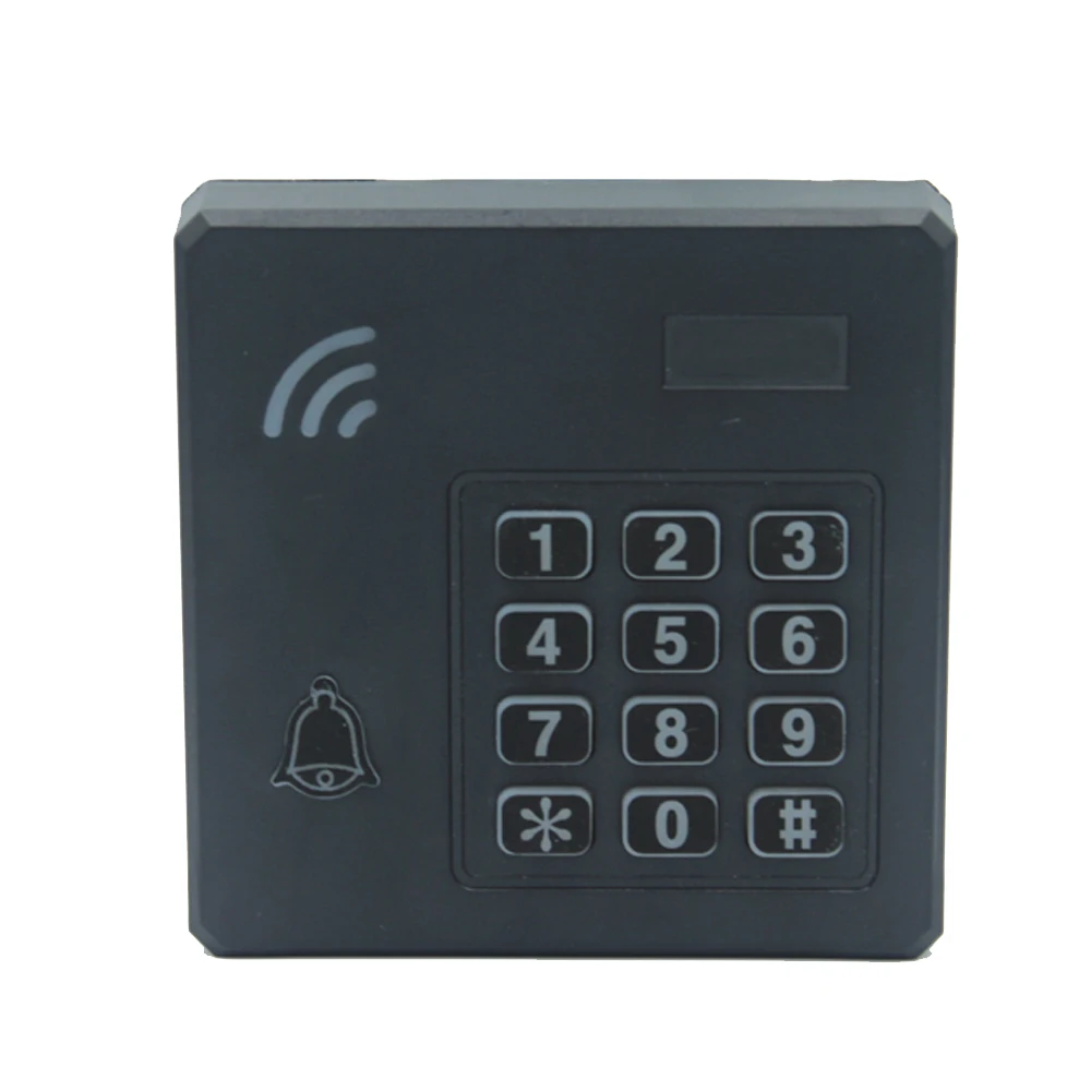 

LUCKING DOOR Waterproof RFID 125Khz 13.56Mhz ID IC Reader 2000 Users Proximity Entry Door Lock Entry Access Control Keyboard