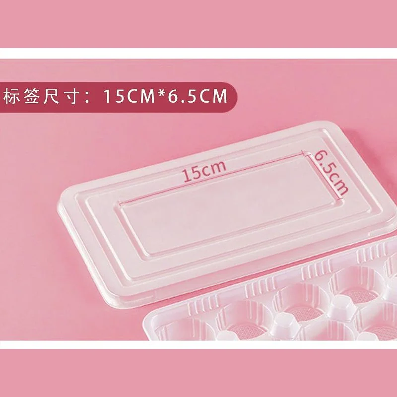 [Packaging] Fresh Disposable Packaging Food Grade Disposable Dumpling Box Quick Freeze Commercial Packaging 15 20 Slots Dumpling