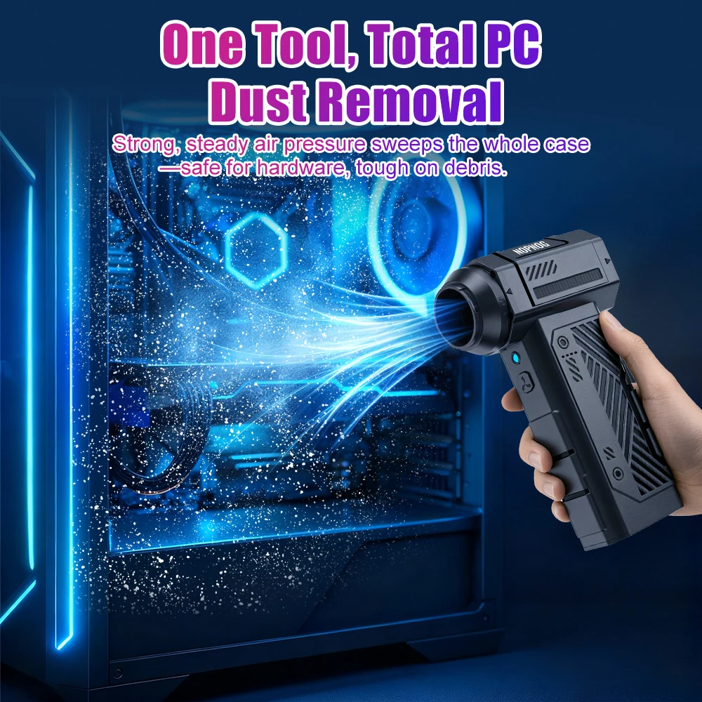 لسيارة RV شاحنة مقطورة العنيفة مروحة نفاثة تنظيف منفاخ أداة عالية السرعة قوية منفاخ الهواء يده السيارات مروحة تربو المحمولة