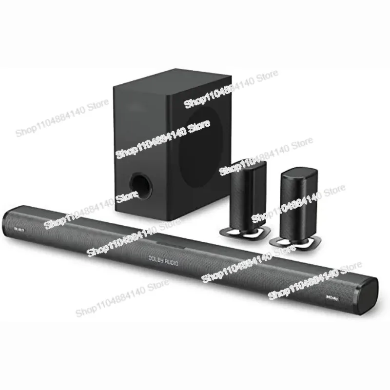 

Настоящий беспроводной динамик 5.1-канальная съемная звуковая панель Dobl-y, беспроводной динамик звуковой панели для телевизора для системы домашнего кинотеатра с сабвуфером