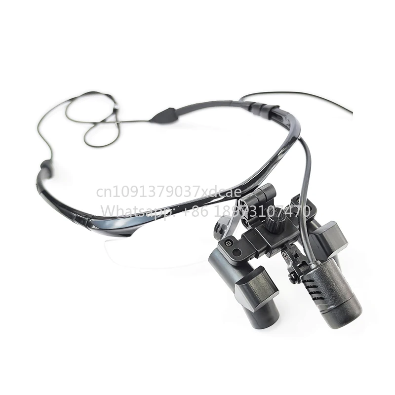 Micare FDJ-3.5x Ergo . Loupes With Lights Small 3w Clip-on Flip Head Lamp Neurosurgical Magnifying Glass