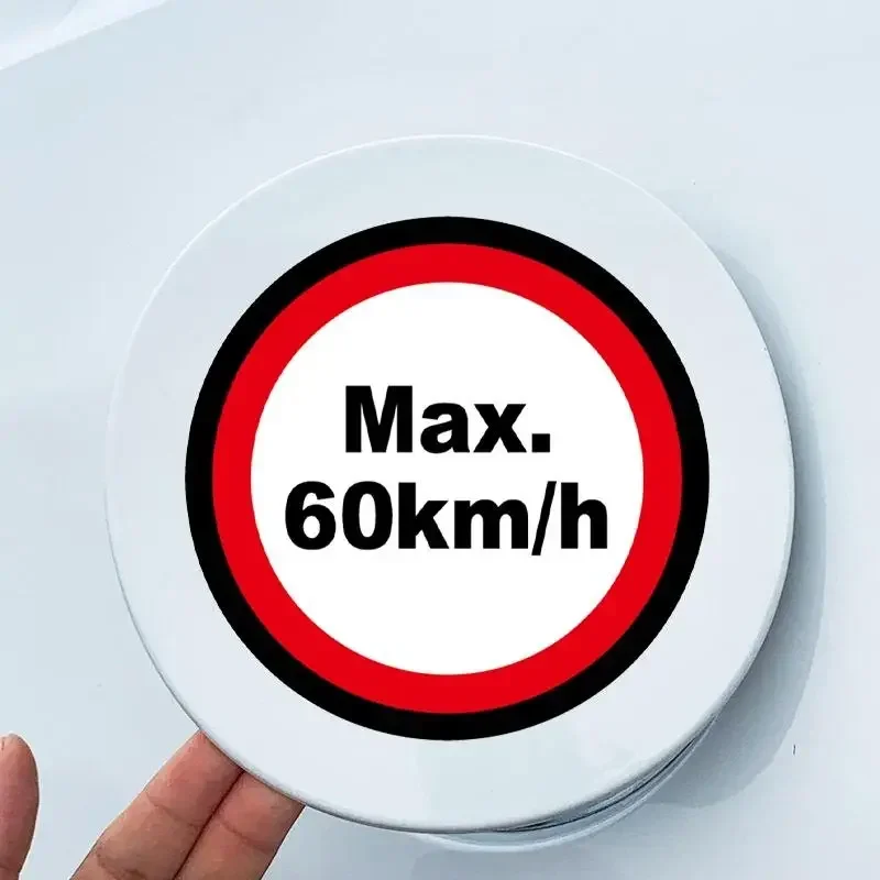 JDM Speed Limit Sticker Max 20km/h Max 60km/h Max 299km/h Car Fuel Tank Cover Bumper Sticker Motorcycle Accessories Sticker