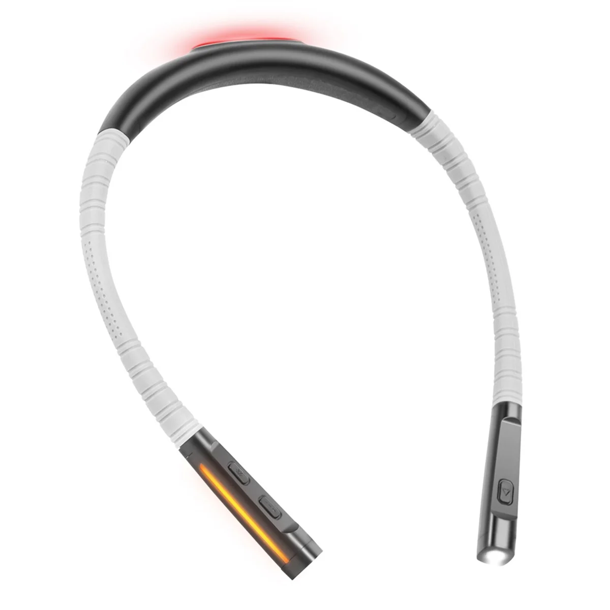 مصباح كتاب محمول برقبة ليد ، أضواء قراءة متعددة الاستخدامات ، أذرع سيليكون ، مصباح تخييم