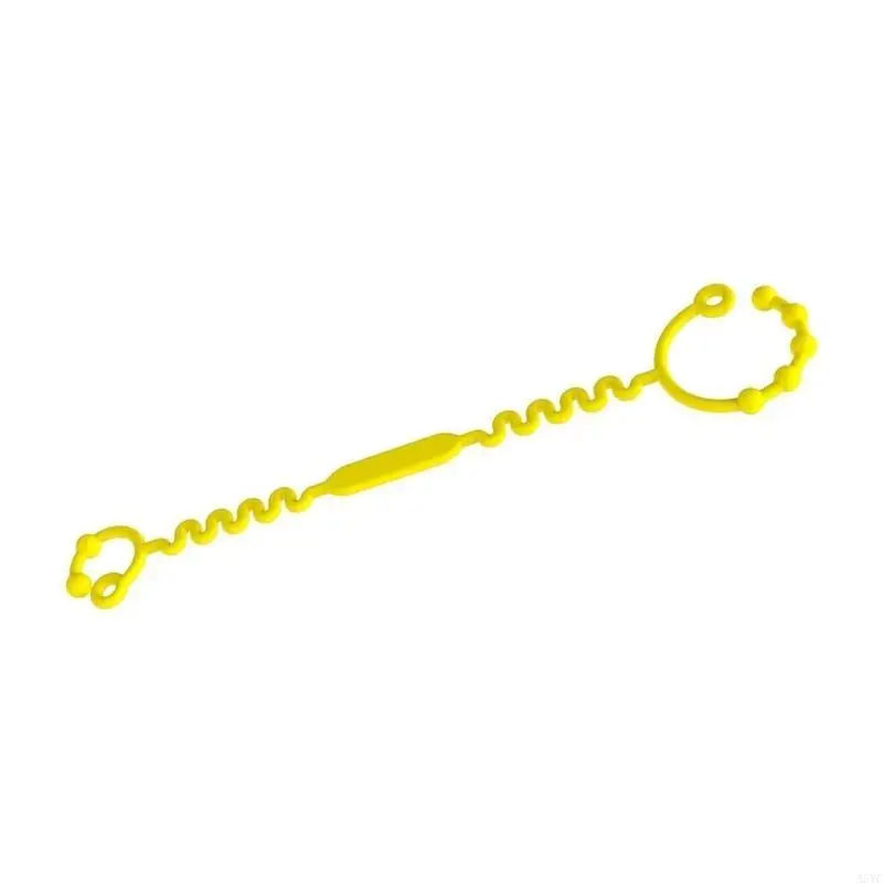 A5YC Uprgades Silicone Baby Gear Strap Comfortable Bottle & Toy Keeper Colorful Infant Bottle Leash Secure for Active Infants