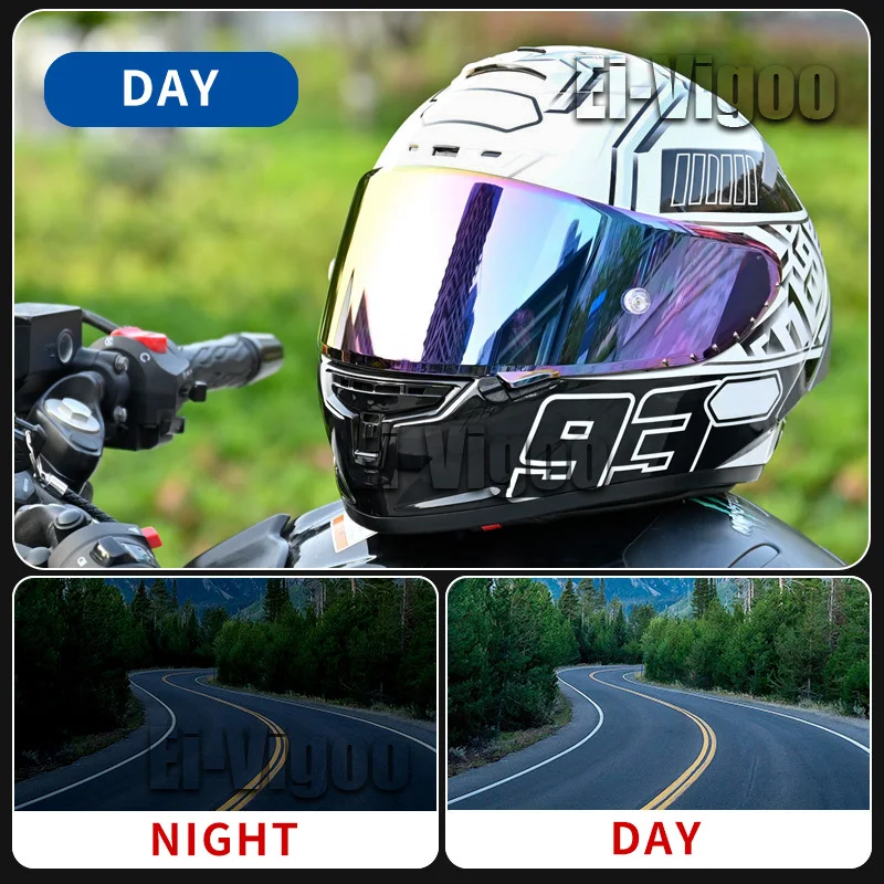 Helmet Visor Fit for SHOEI X-14 X14 Z-7 Z7 CWR-1 CWR1 NXR RF-1200 RF1200 X-Spirit III XSpirit 3 X-Fourteen RYD CWR-F CWRF RF-SR