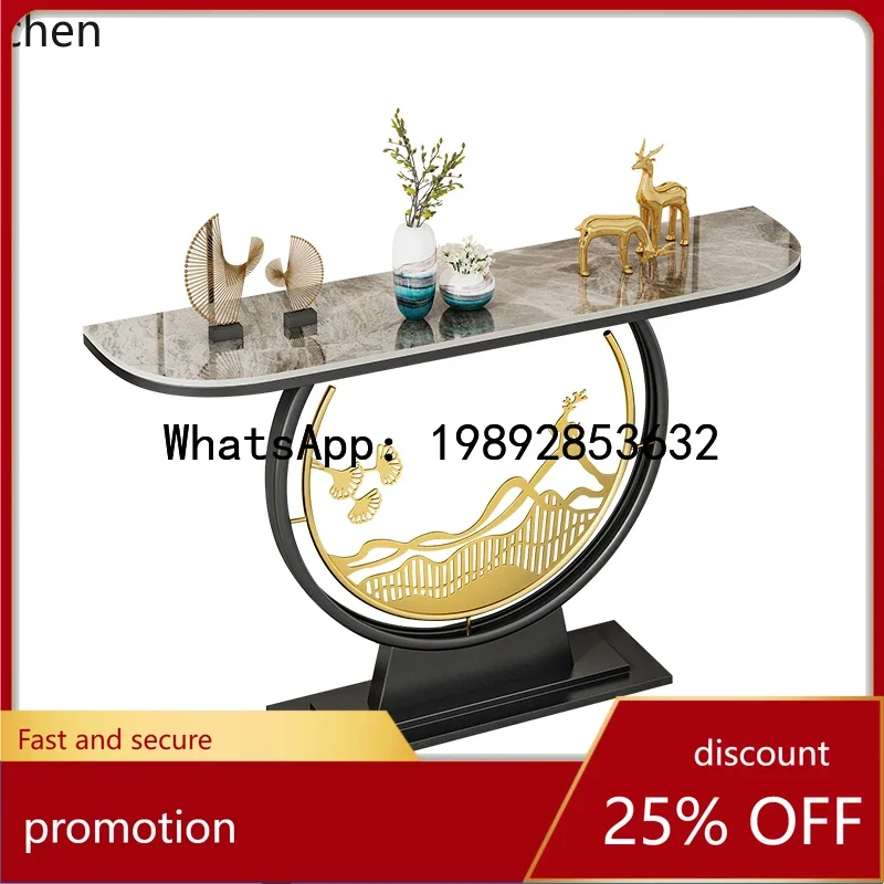 AA  household lig luxury home against the wall new  creative end view table modern simple wroug iron ornament cabinet