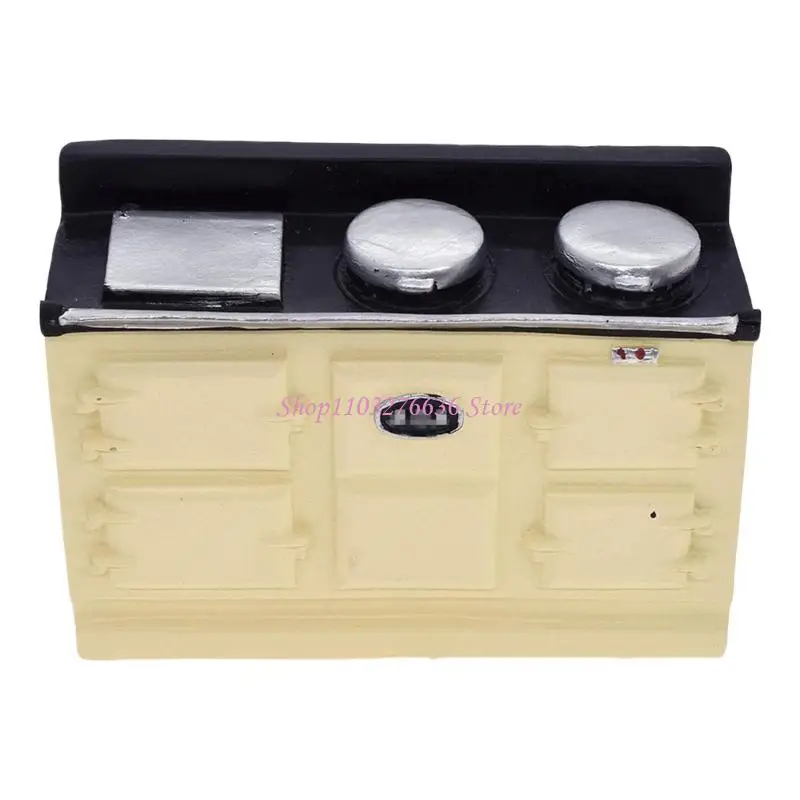 R6FD Küchenschrank Schränke Miniaturmöbel Modell Doll Houses Küchenzubehör Realistische Spielset 1:12