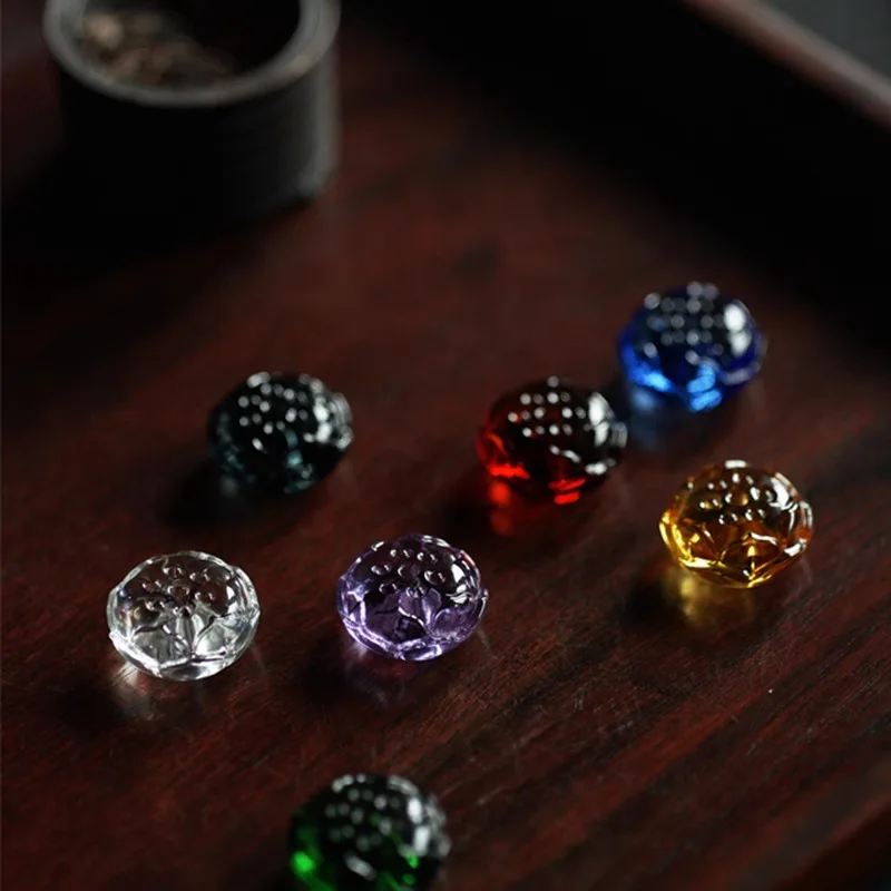 

Glazed Glass Inlaid with Sandalwood Thread Incense Seat, Horizontal Thread Incense Burner, Incense Burner