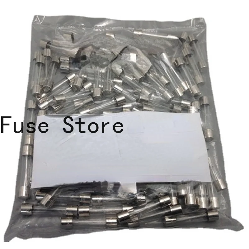2PCS 6 * 32 Glass Fuse Tube 313 10A L32V Slow Fusing Delay Type