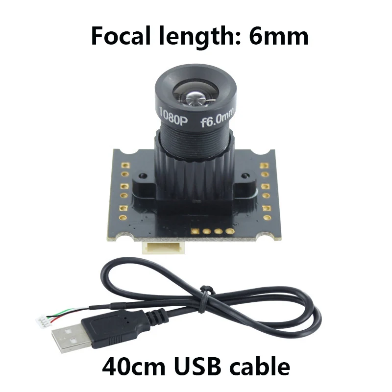 OV9726 CMOS Camera Module 1MP 42/70 Degrees USB Free Driver Camera for Window Android Linux System 3.0mm/2.8mm/6mm Focal Distanc