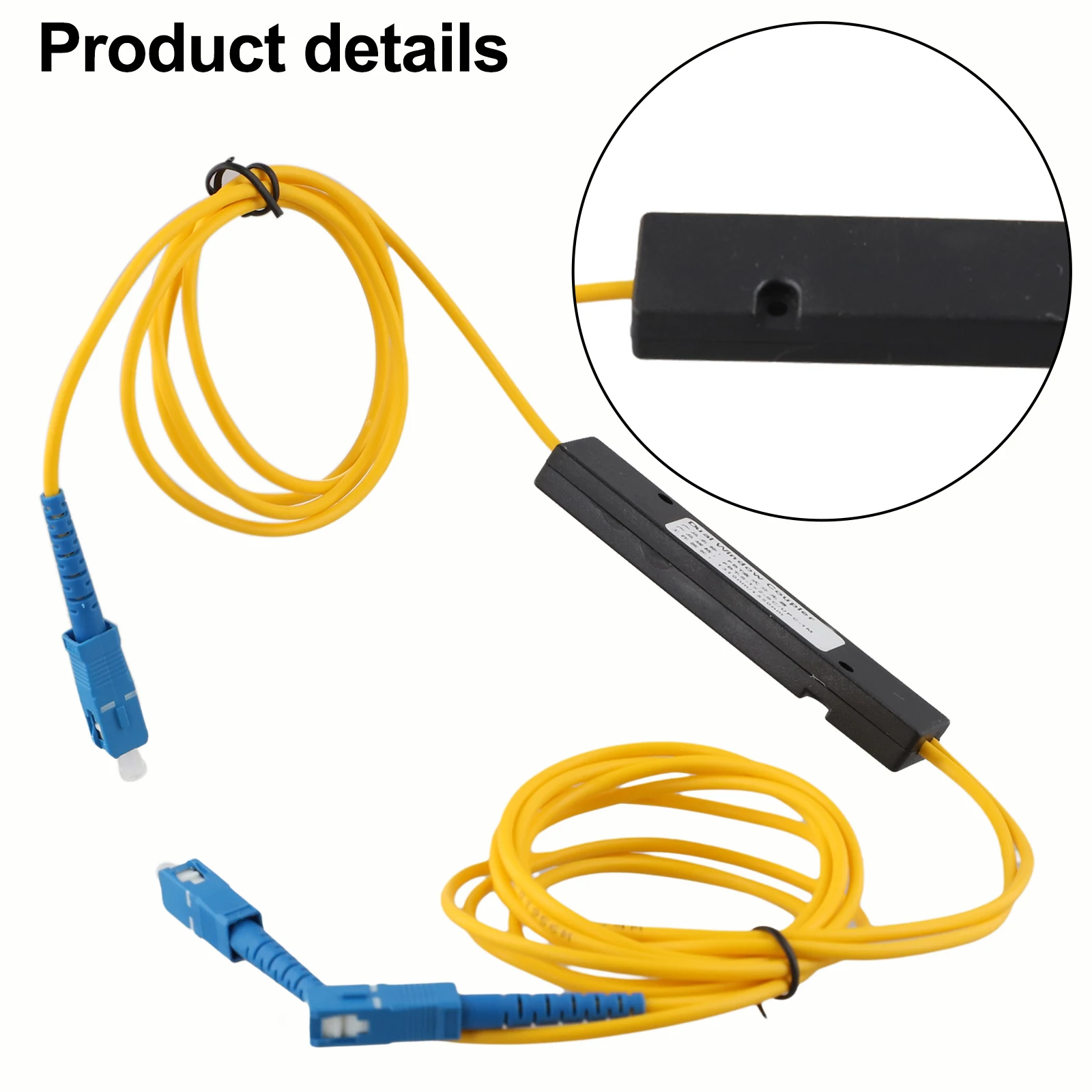 1pcs Optical Fiber Splitter Pigtail Type 1/2 Optical Splitter Junction Box Optical Splitter Junction Box for sc Connector