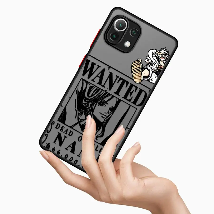 Anime Ones Pieces Custodia posteriore per telefono per Xiaomi Mi 10T 13 11 Lite 11T 14 13 Pro 12T 12x
