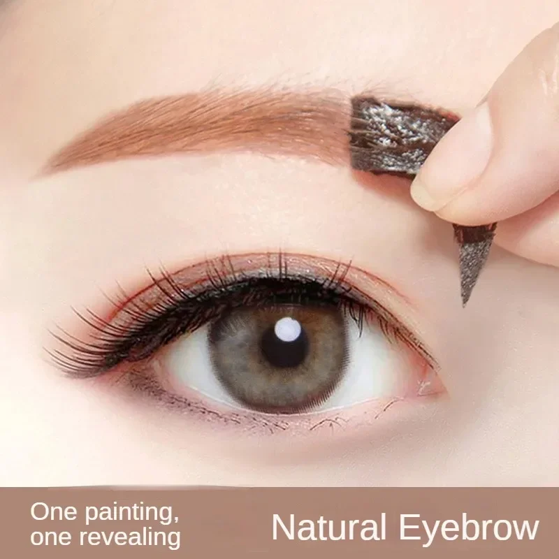 Pegamento para cejas, tinte de maquillaje femenino, crema para cejas, cejas ligeras, antimanchas, no quitar el maquillaje, tres colores