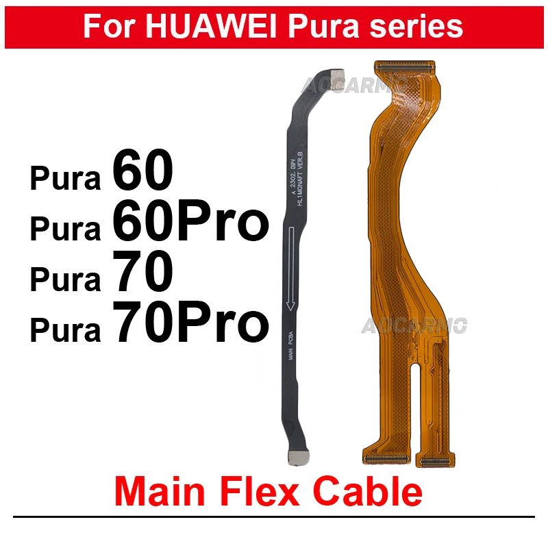 

Для Huawei Pura 60, 70, 70 Pro, 70 Ultra, 60 Pro: Замена шлейфа подключения материнской платы к LCD-экрану / Гибкий кабель материнской платы