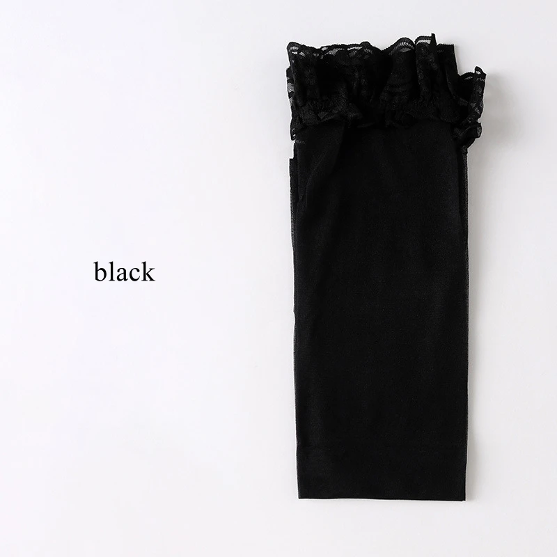 

Japanese Princess Lace Socks Women Sexy Ultra Thin Transparent Silk Medias De Mujer Silicone Hold Up Thigh High Stockings