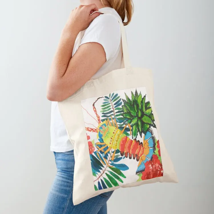 

Tropical Tote Bag shopper bags for women bags woman 2025 Canvas canvas tote bag