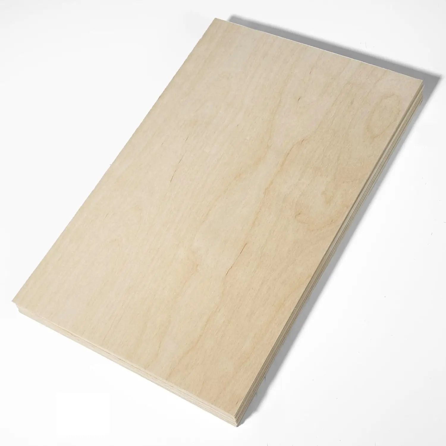 

10 Pack Premium Baltic Birch Plywood, 3mm 1/8th Inch, 12x19 Inches, Glowforge Ready for Laser Engraving and CNC