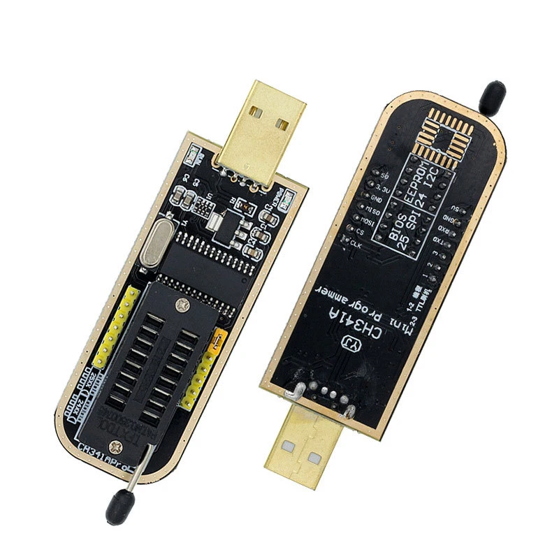 CH341B 24 25 Seria EEPROM Flash BIOS USB SOP8 Programator Moduł Programator Adapter Gniazdo Konwerter Moduł Test Klip DIY KIT