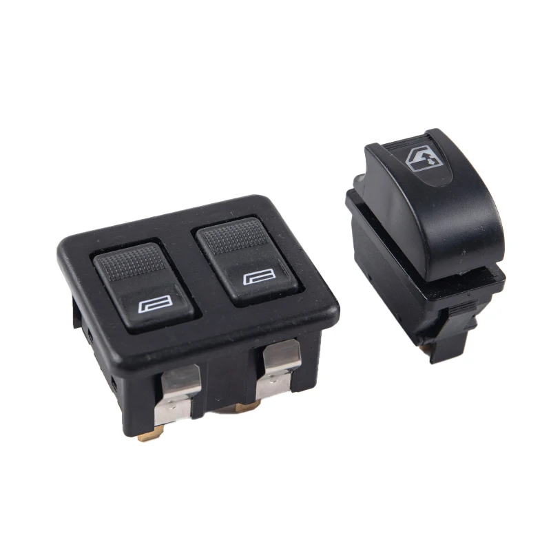 Universal Car Electric Power Control Window Switch Button Cover Lifter Controller Window 5 Pins Regulator Switch Car Accessories