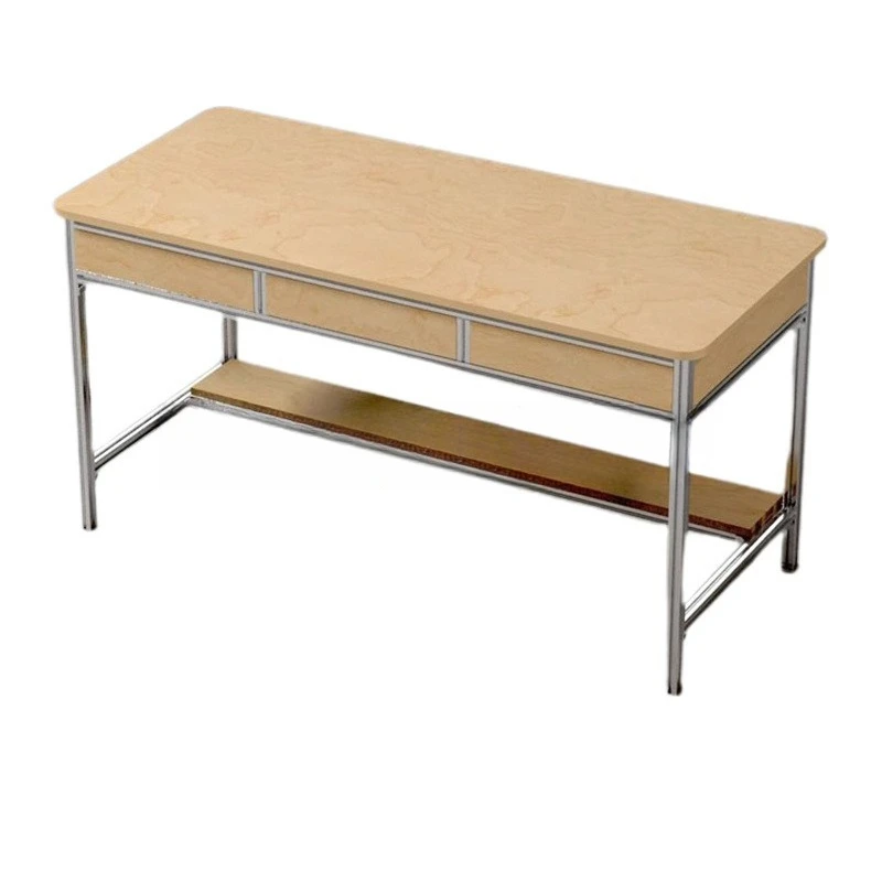 

Aluminum profile household study computer desk writing ocean board medieval conference table industrial style