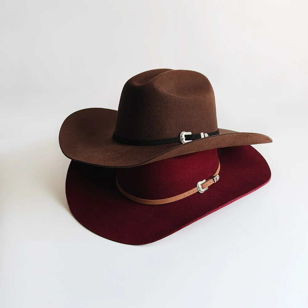 vintage-country-style-wool-cowboy-hat-for-women-men-cowgirl-slim-leather-band-knight-cap-riding-party-sombrero-texas-rodeo-hat