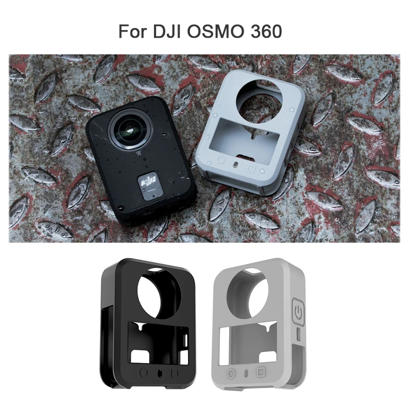 Weiche Silikonhülle für DJI OSMO 360, Schutzabdeckung, Displayschutzfolie, kratzfeste Hülle für DJI Osmo 360 Kamerazubehör