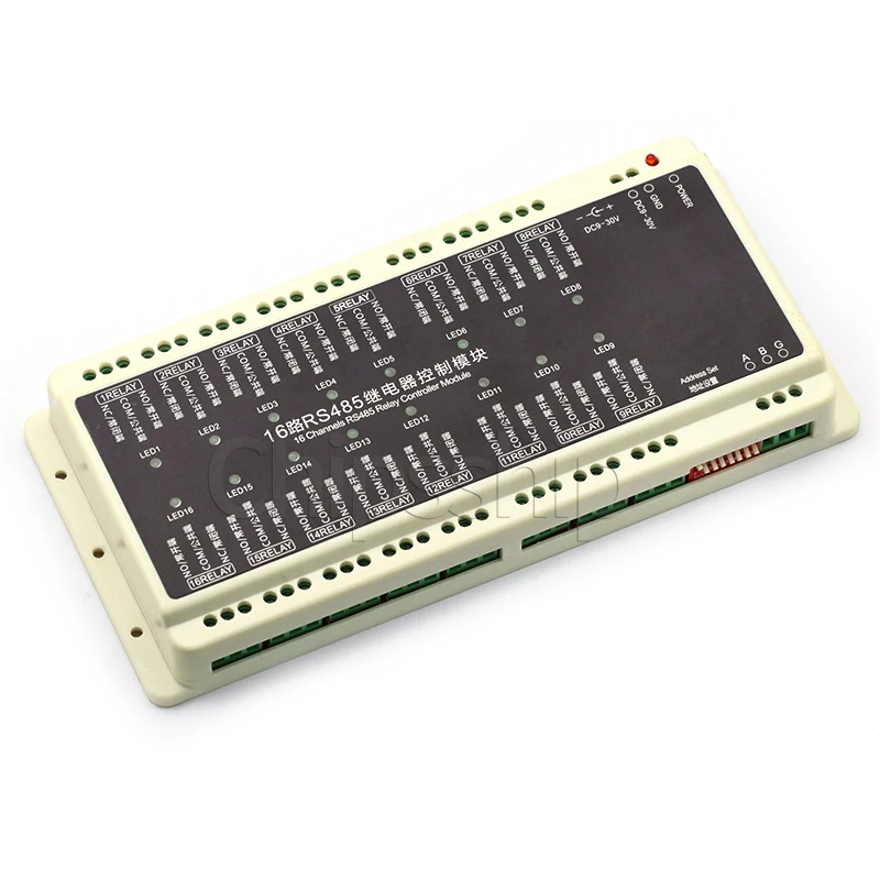 

16-way RS485 communication relay controller module PLC automatic intelligent switch monitoring module