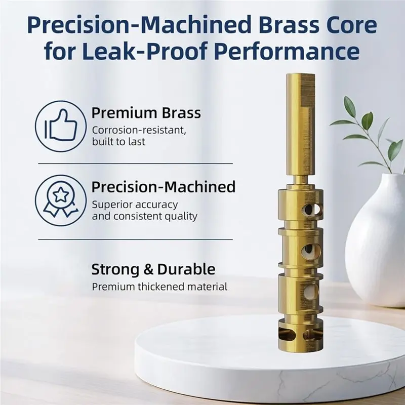 【Big Deal】For MOEN 1222 Replacement Cartridge Shower Valve With Posi-Temp Pressure Balancing Function 104421 Tool Kit
