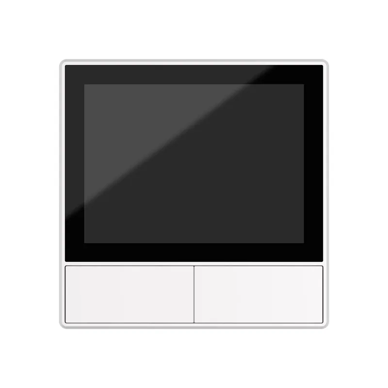 

Panel White Smart Scene Wall Switch Wifi Smart Thermostat Display Switch Control Works with Alex Home