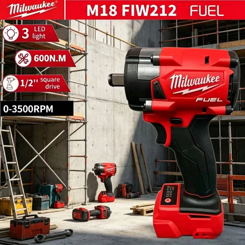 

100% New Milwaukee 12.0Ah 18V Rechargeable Battery, M18B6 48-11-1880 Replacement 48-11-1860 48-11-1850 for M18 All Tools Battery