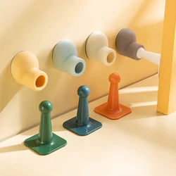 Creative Mute Door Stoppers Wall Protection Safety Shock Absorber Door Handle Shoe Shape Bumpers Security Wall Protectors New