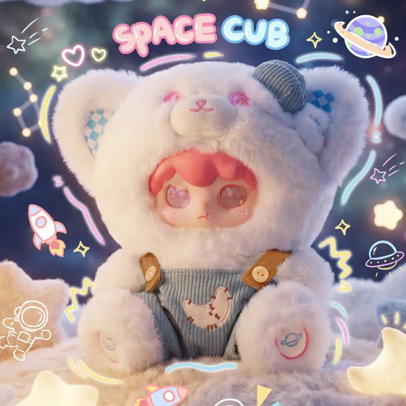 

Kimipapa Tiny Cosmos 400% Blind Box: Большая коллекционная фигурка, милая кукла-кролик, загадочная коробка, виниловая модель, подарок, модный коллекционный сувенир