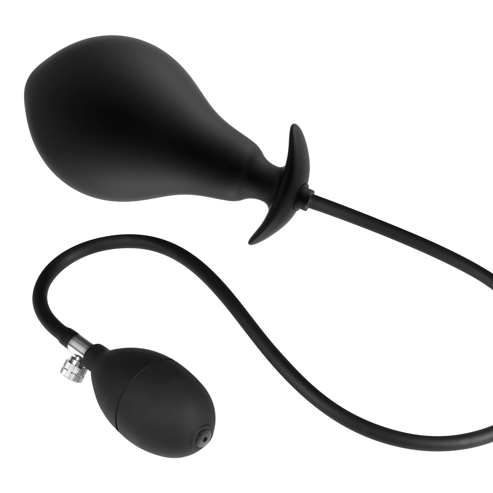 Huge Inflatable Silicone Anal Plug Anal Dilation G-spot Stimulation Adult Masturbator Gay Inflatable Backyard Toys Sex Toy