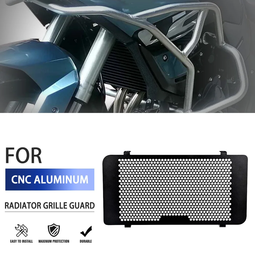 

For LONCIN VOGE 500AC 525AC 525R 525DS 500 AC 525 AC R DS Motorcycle Radiator Grille Guard Protector Grill Cover Protection Net